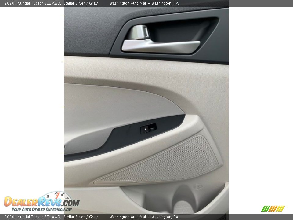 2020 Hyundai Tucson SEL AWD Stellar Silver / Gray Photo #18