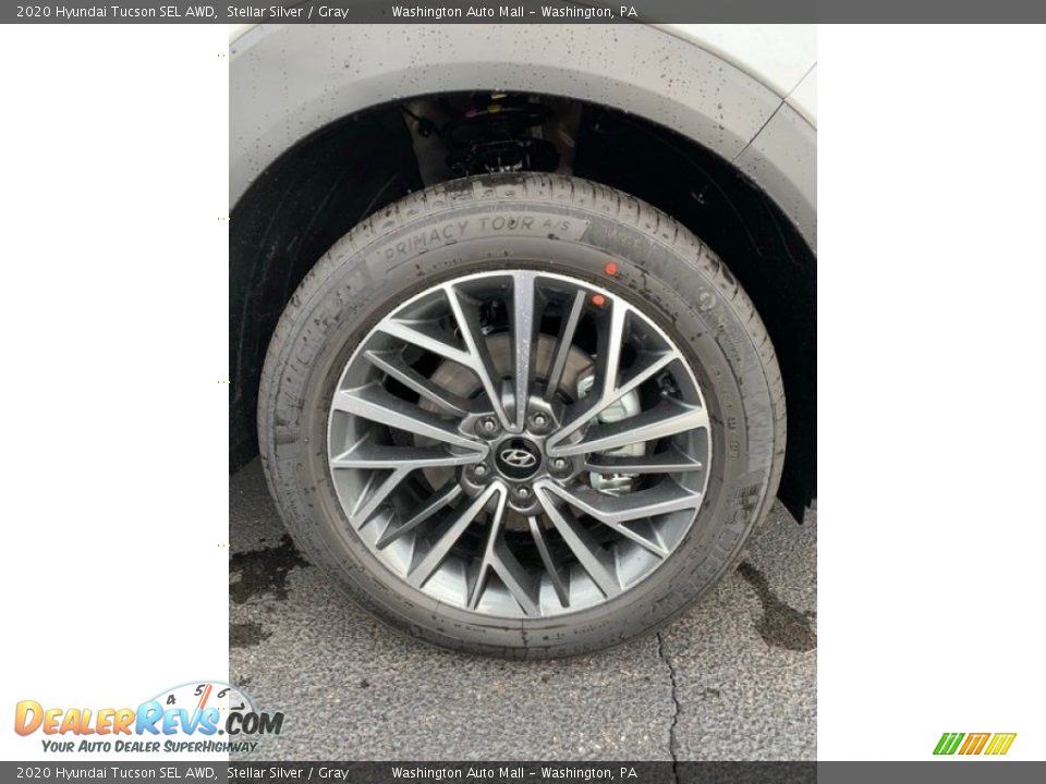 2020 Hyundai Tucson SEL AWD Stellar Silver / Gray Photo #30