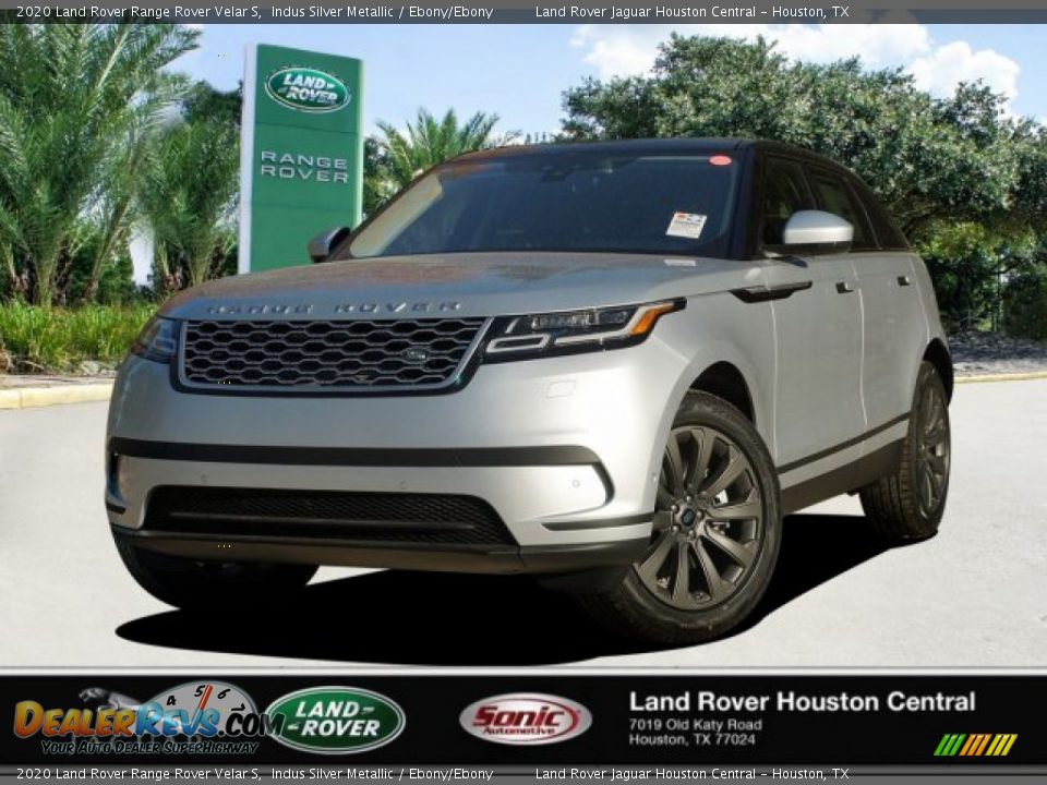 2020 Land Rover Range Rover Velar S Indus Silver Metallic / Ebony/Ebony Photo #1
