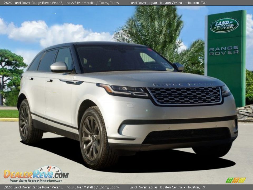 2020 Land Rover Range Rover Velar S Indus Silver Metallic / Ebony/Ebony Photo #2