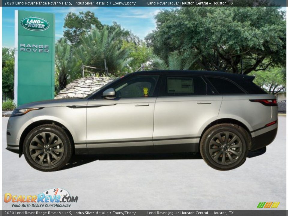 2020 Land Rover Range Rover Velar S Indus Silver Metallic / Ebony/Ebony Photo #3