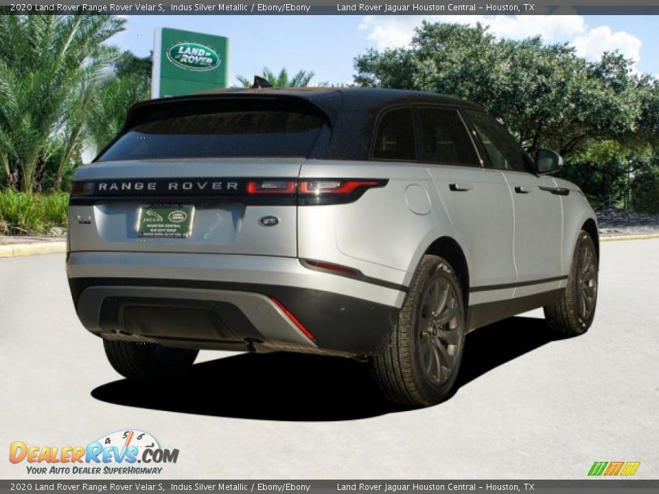 2020 Land Rover Range Rover Velar S Indus Silver Metallic / Ebony/Ebony Photo #4