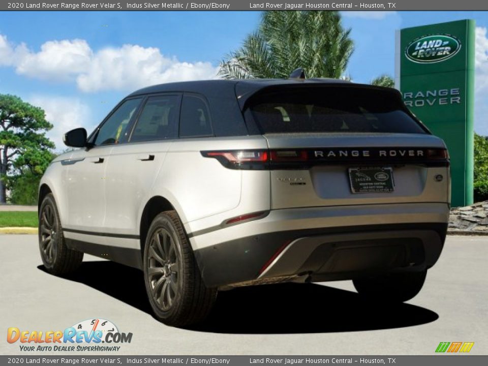 2020 Land Rover Range Rover Velar S Indus Silver Metallic / Ebony/Ebony Photo #5