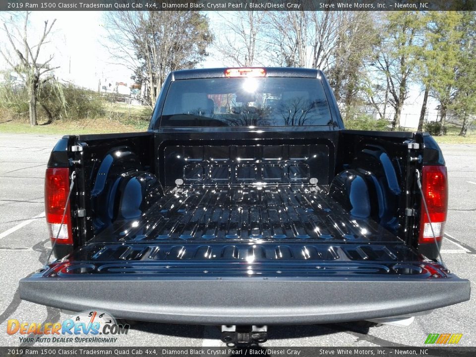 2019 Ram 1500 Classic Tradesman Quad Cab 4x4 Diamond Black Crystal Pearl / Black/Diesel Gray Photo #12