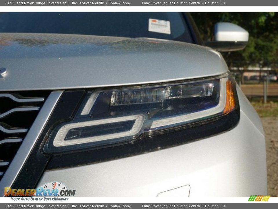 2020 Land Rover Range Rover Velar S Indus Silver Metallic / Ebony/Ebony Photo #8