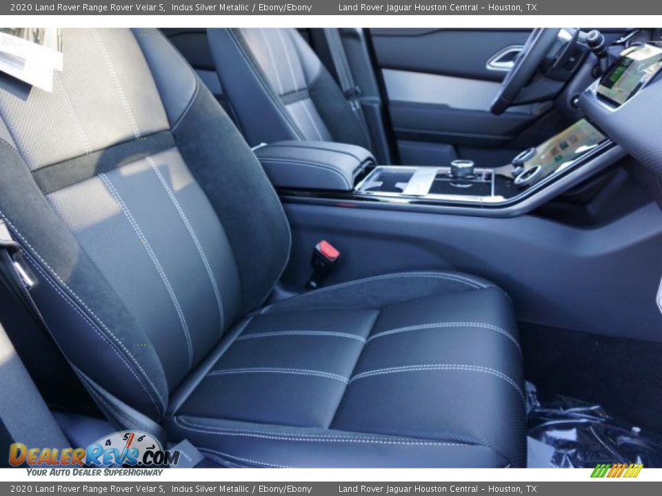 2020 Land Rover Range Rover Velar S Indus Silver Metallic / Ebony/Ebony Photo #12