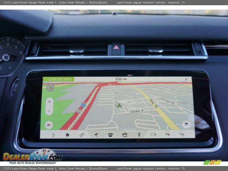 2020 Land Rover Range Rover Velar S Indus Silver Metallic / Ebony/Ebony Photo #14