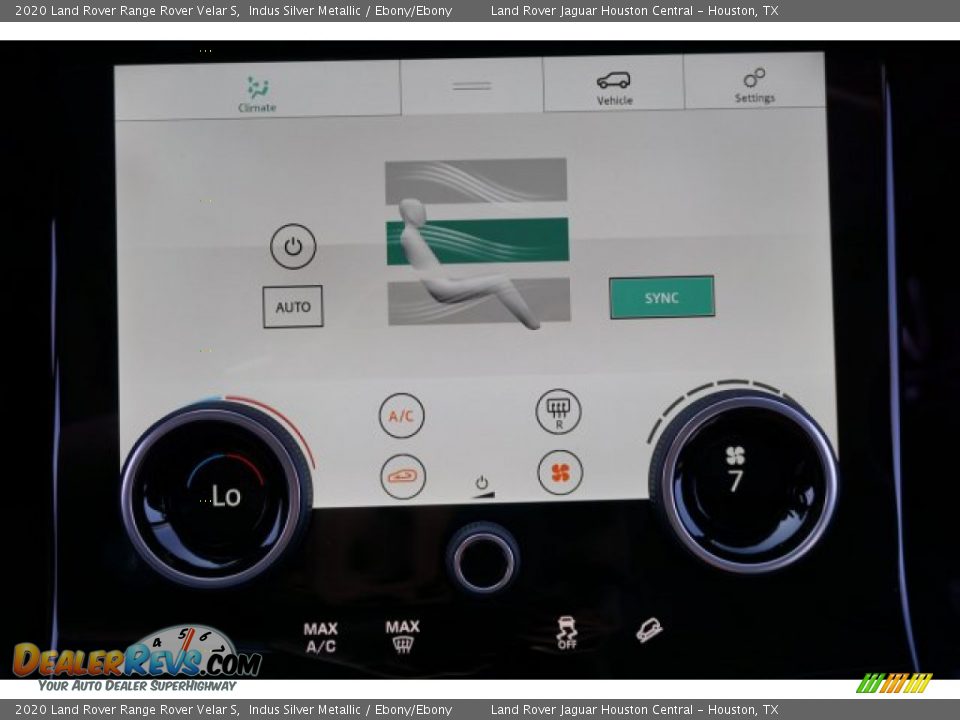 2020 Land Rover Range Rover Velar S Indus Silver Metallic / Ebony/Ebony Photo #16