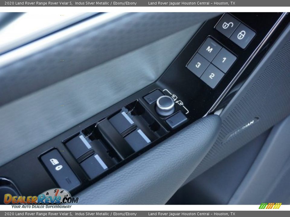 2020 Land Rover Range Rover Velar S Indus Silver Metallic / Ebony/Ebony Photo #21