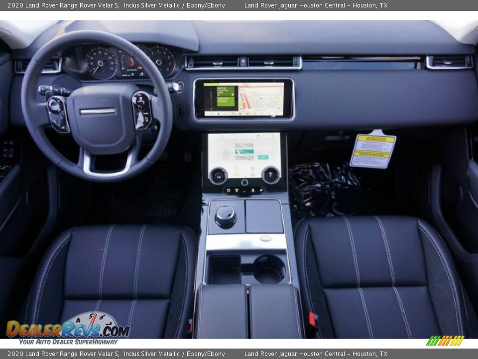 2020 Land Rover Range Rover Velar S Indus Silver Metallic / Ebony/Ebony Photo #25