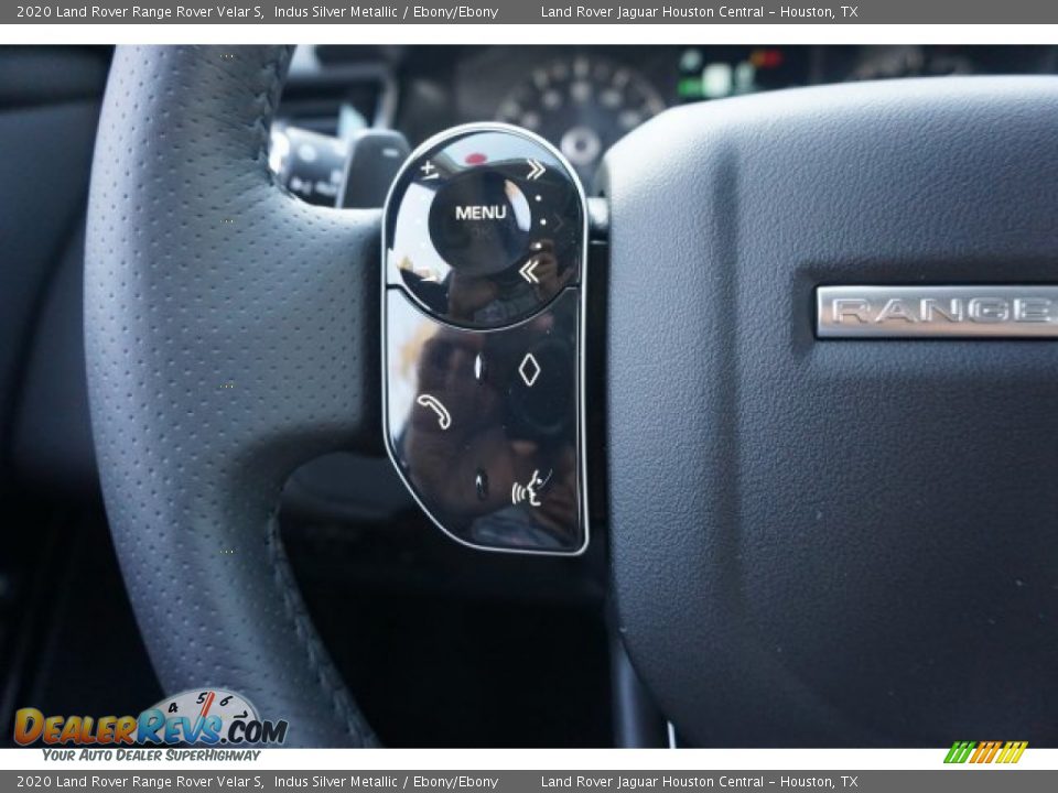 2020 Land Rover Range Rover Velar S Indus Silver Metallic / Ebony/Ebony Photo #27