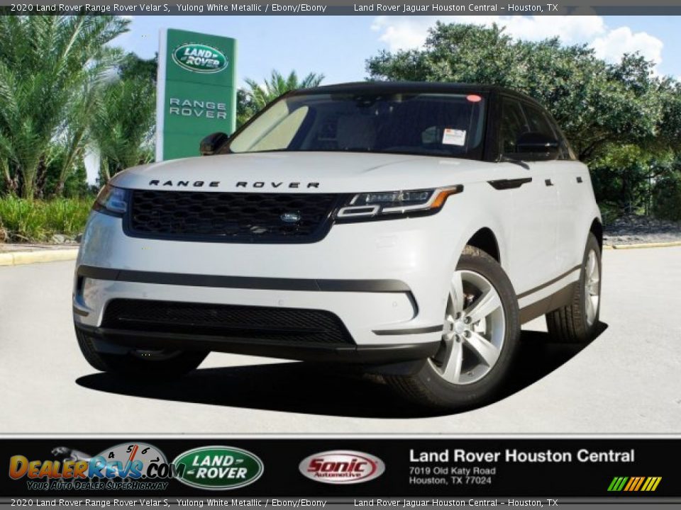 2020 Land Rover Range Rover Velar S Yulong White Metallic / Ebony/Ebony Photo #1