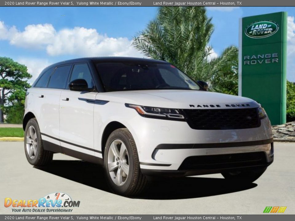 2020 Land Rover Range Rover Velar S Yulong White Metallic / Ebony/Ebony Photo #2