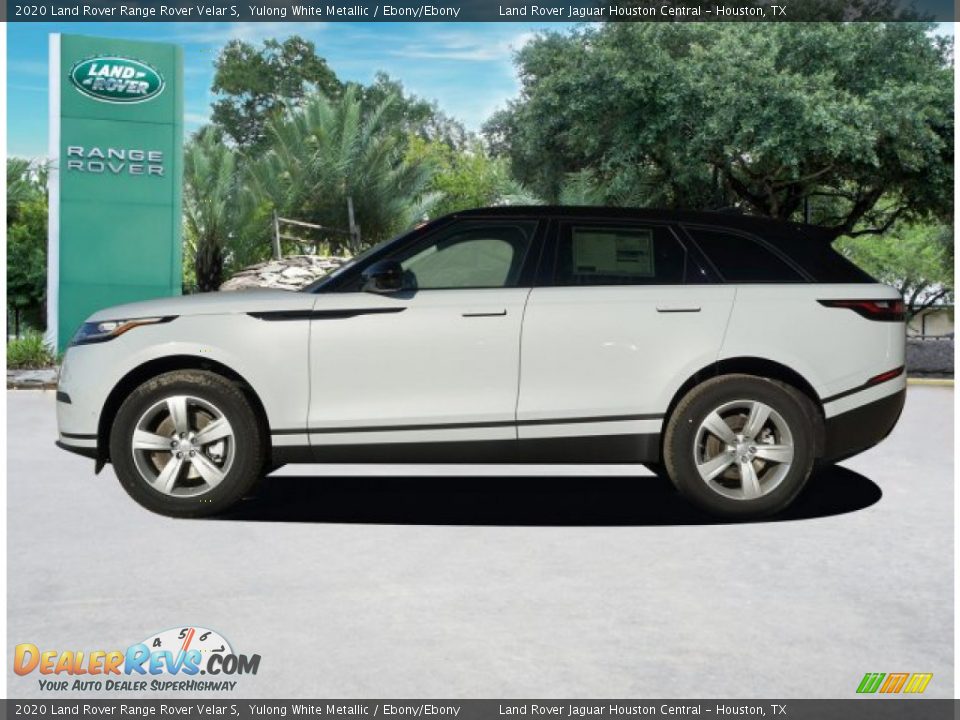 2020 Land Rover Range Rover Velar S Yulong White Metallic / Ebony/Ebony Photo #3