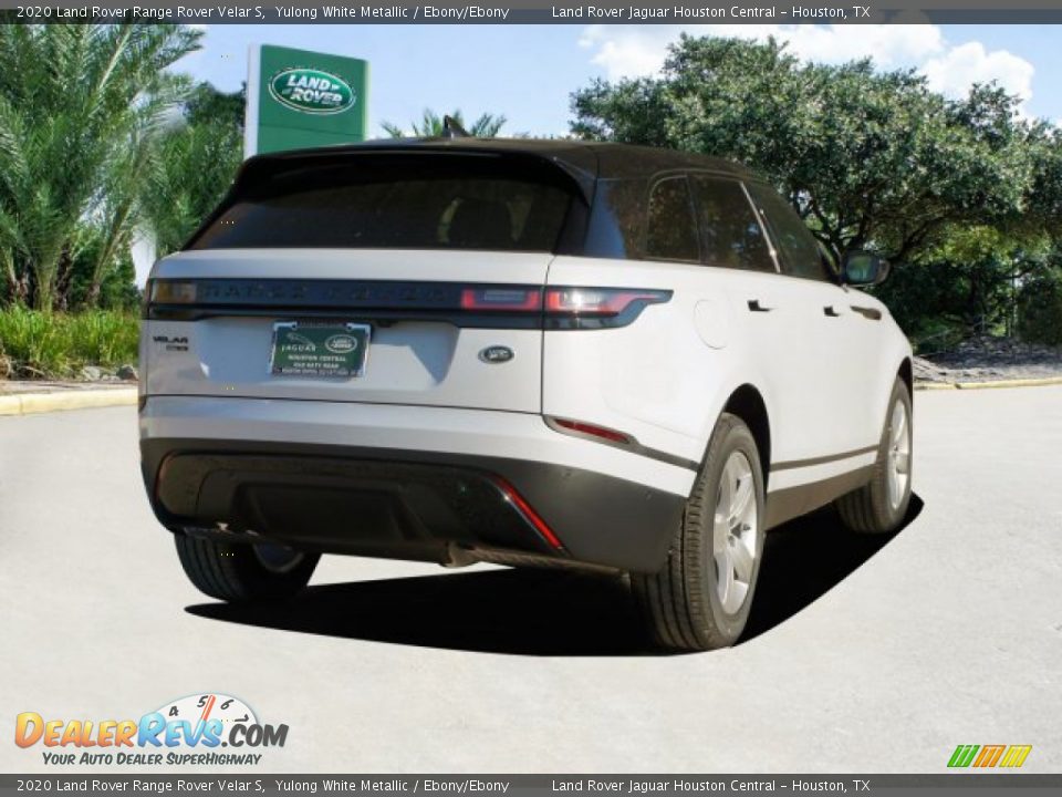 2020 Land Rover Range Rover Velar S Yulong White Metallic / Ebony/Ebony Photo #4