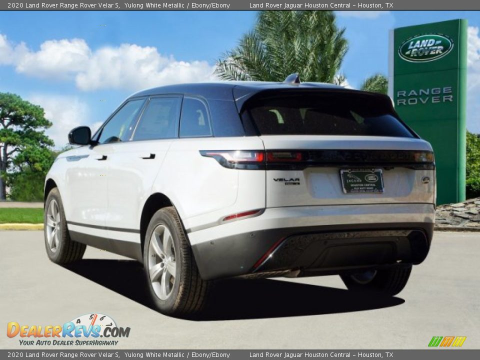 2020 Land Rover Range Rover Velar S Yulong White Metallic / Ebony/Ebony Photo #5