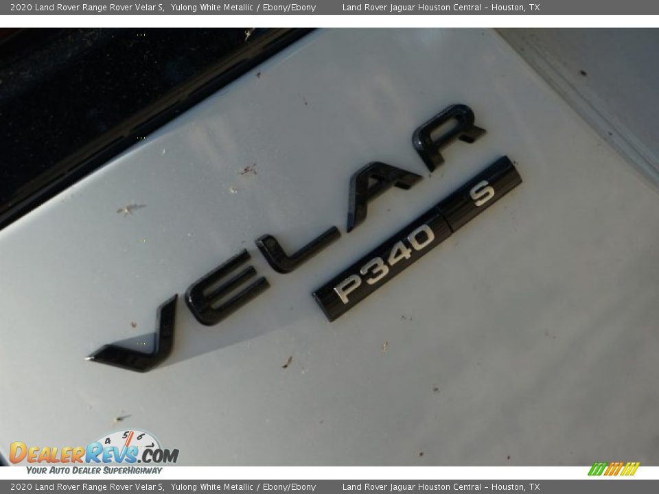 2020 Land Rover Range Rover Velar S Yulong White Metallic / Ebony/Ebony Photo #6