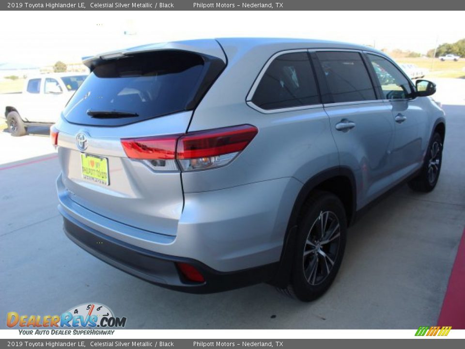 2019 Toyota Highlander LE Celestial Silver Metallic / Black Photo #8