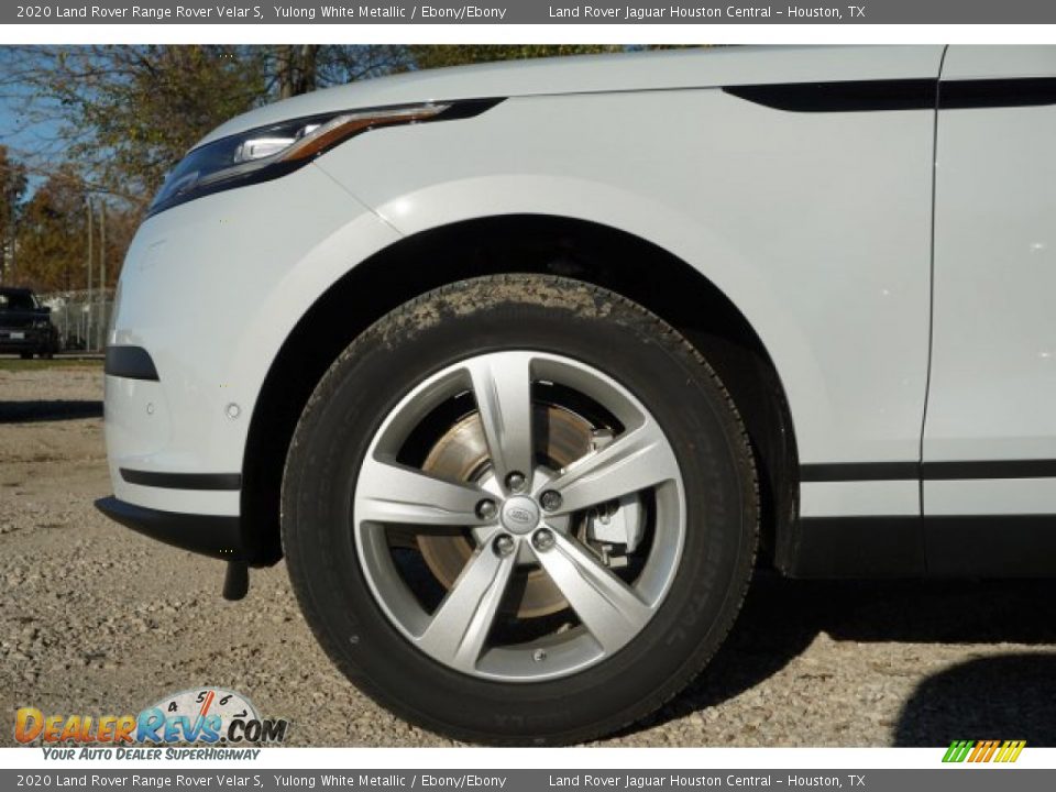 2020 Land Rover Range Rover Velar S Yulong White Metallic / Ebony/Ebony Photo #7
