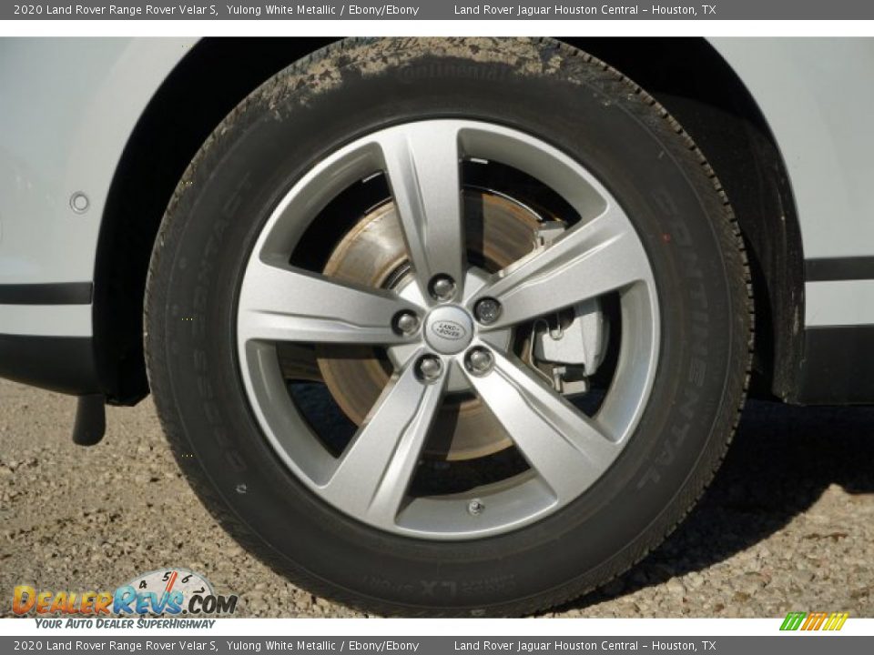 2020 Land Rover Range Rover Velar S Yulong White Metallic / Ebony/Ebony Photo #9