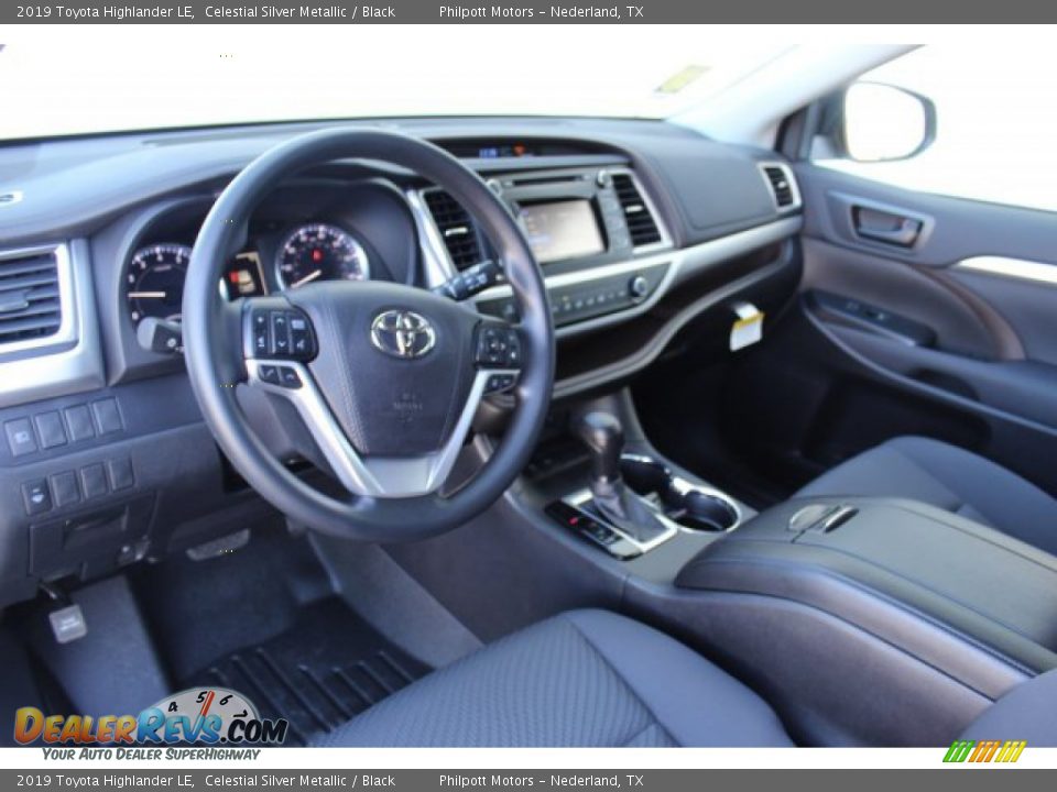 2019 Toyota Highlander LE Celestial Silver Metallic / Black Photo #11