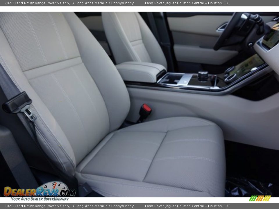 2020 Land Rover Range Rover Velar S Yulong White Metallic / Ebony/Ebony Photo #11