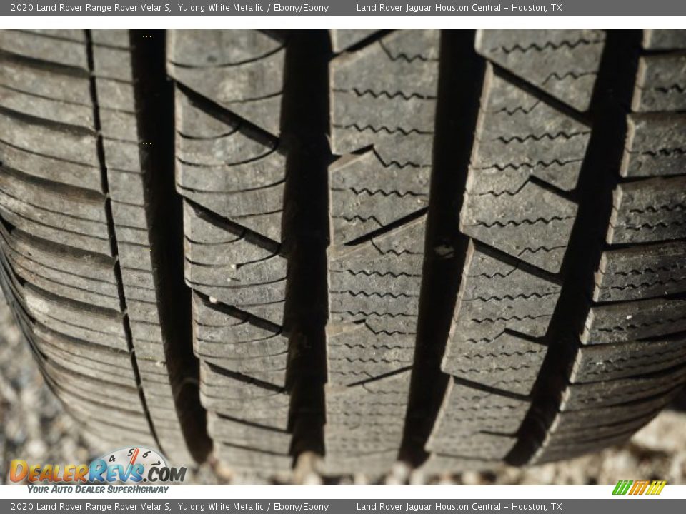 2020 Land Rover Range Rover Velar S Yulong White Metallic / Ebony/Ebony Photo #12