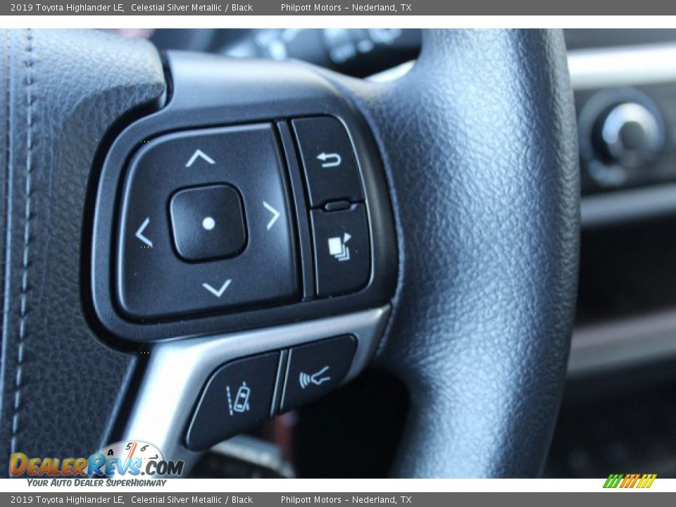 2019 Toyota Highlander LE Celestial Silver Metallic / Black Photo #14