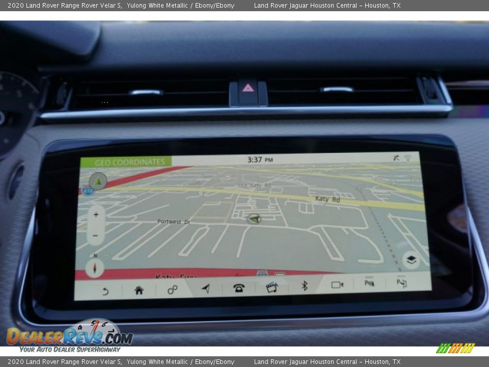2020 Land Rover Range Rover Velar S Yulong White Metallic / Ebony/Ebony Photo #14