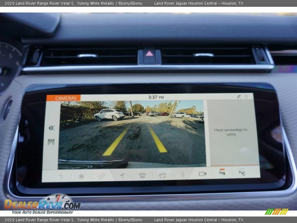 2020 Land Rover Range Rover Velar S Yulong White Metallic / Ebony/Ebony Photo #15