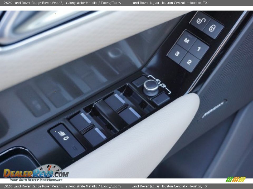2020 Land Rover Range Rover Velar S Yulong White Metallic / Ebony/Ebony Photo #21