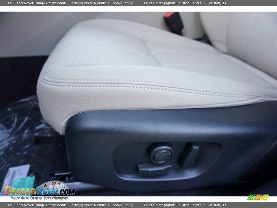 2020 Land Rover Range Rover Velar S Yulong White Metallic / Ebony/Ebony Photo #22