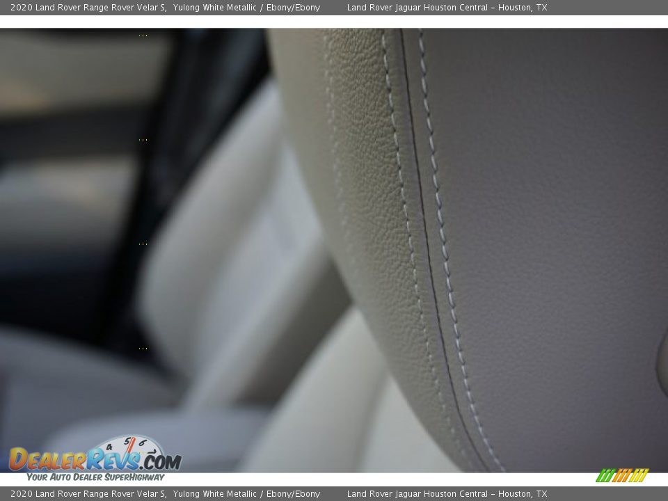 2020 Land Rover Range Rover Velar S Yulong White Metallic / Ebony/Ebony Photo #23