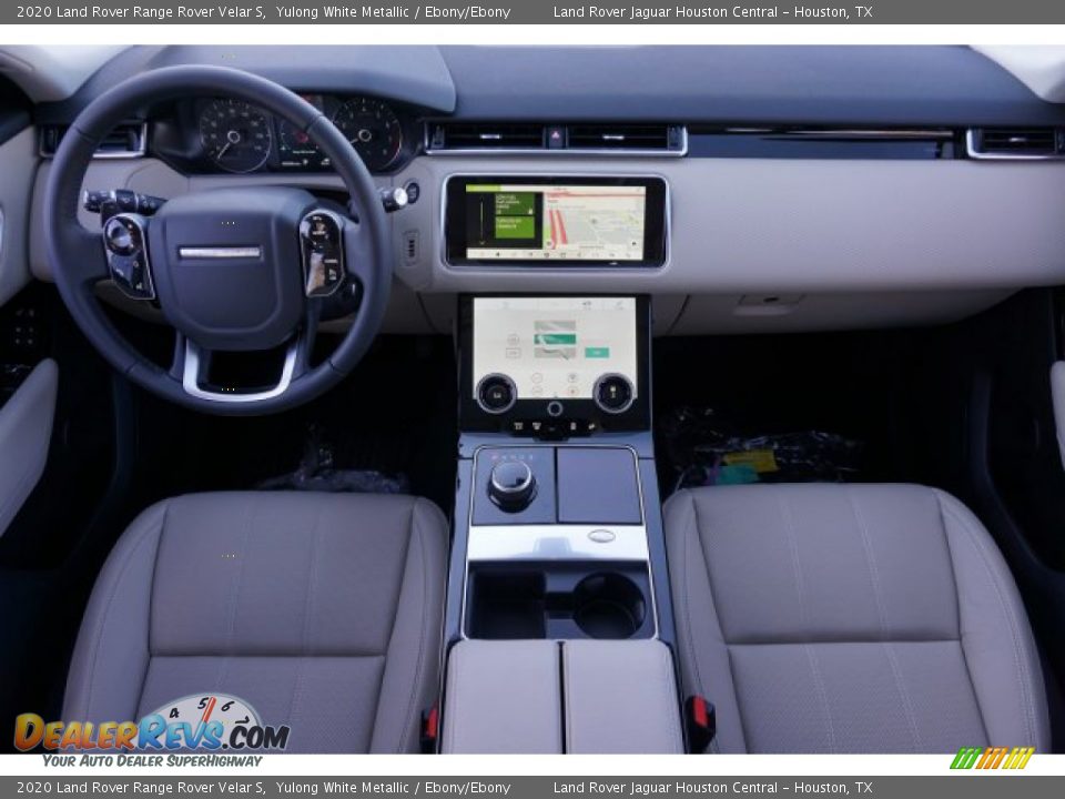 2020 Land Rover Range Rover Velar S Yulong White Metallic / Ebony/Ebony Photo #25
