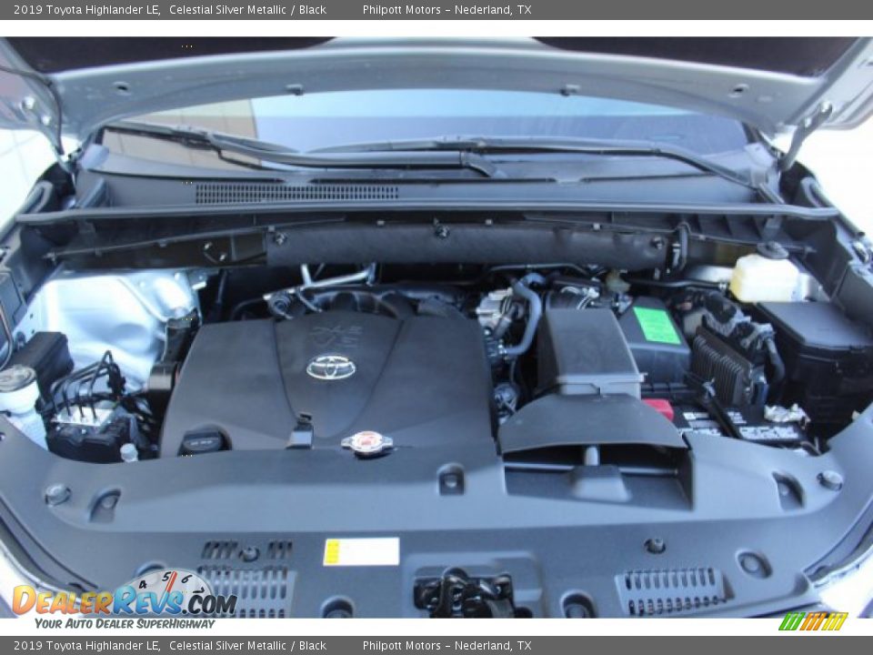 2019 Toyota Highlander LE Celestial Silver Metallic / Black Photo #25