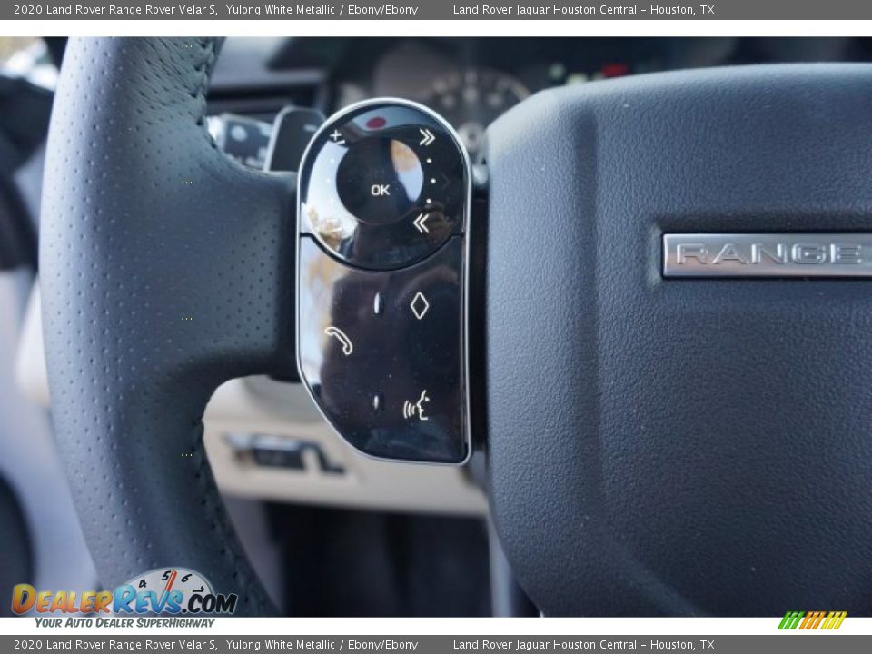 2020 Land Rover Range Rover Velar S Yulong White Metallic / Ebony/Ebony Photo #27