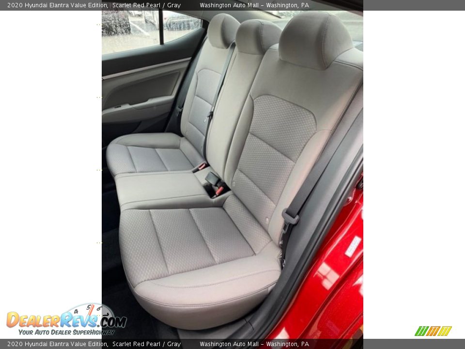2020 Hyundai Elantra Value Edition Scarlet Red Pearl / Gray Photo #19