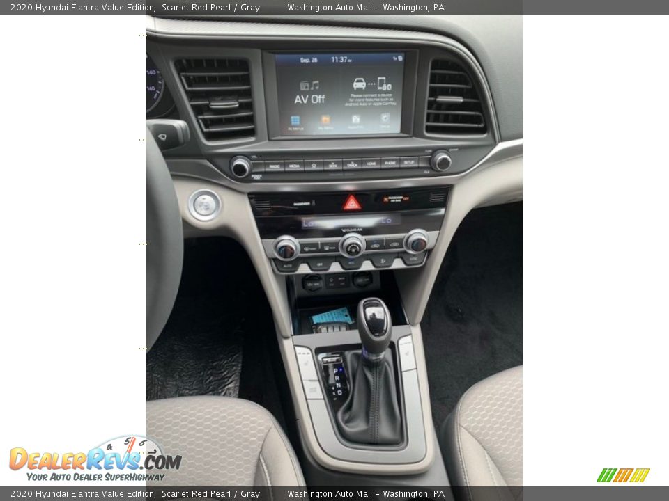 2020 Hyundai Elantra Value Edition Scarlet Red Pearl / Gray Photo #31