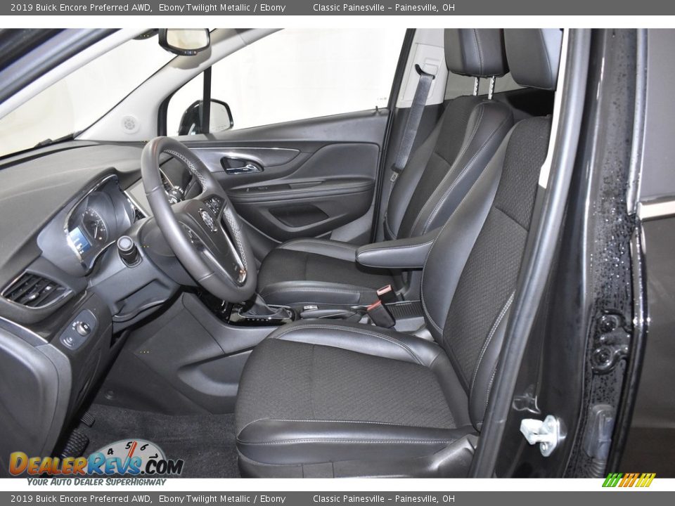 2019 Buick Encore Preferred AWD Ebony Twilight Metallic / Ebony Photo #4