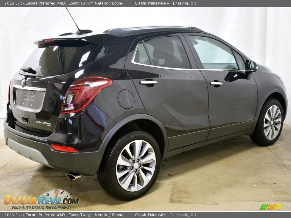 2019 Buick Encore Preferred AWD Ebony Twilight Metallic / Ebony Photo #8