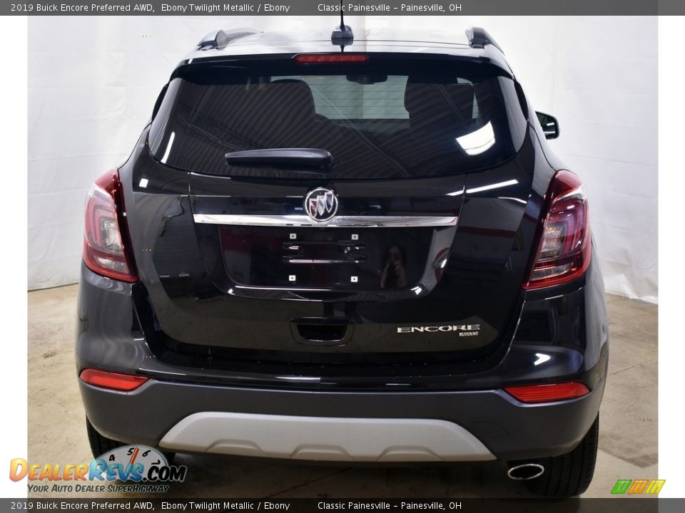 2019 Buick Encore Preferred AWD Ebony Twilight Metallic / Ebony Photo #9
