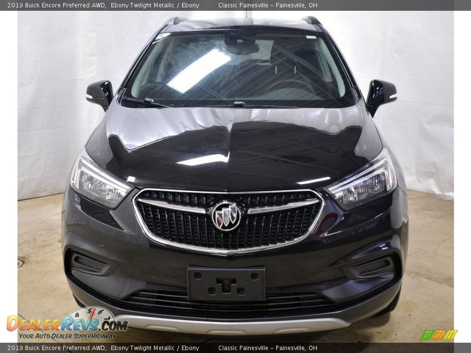 2019 Buick Encore Preferred AWD Ebony Twilight Metallic / Ebony Photo #10
