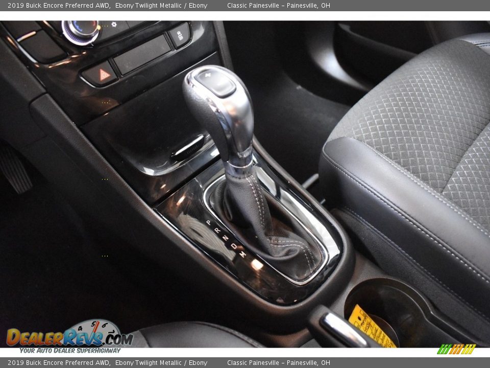 2019 Buick Encore Preferred AWD Ebony Twilight Metallic / Ebony Photo #12