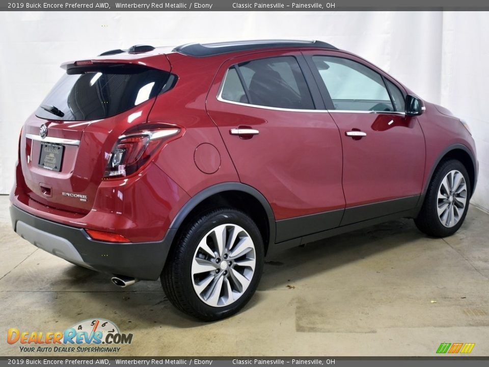 2019 Buick Encore Preferred AWD Winterberry Red Metallic / Ebony Photo #2