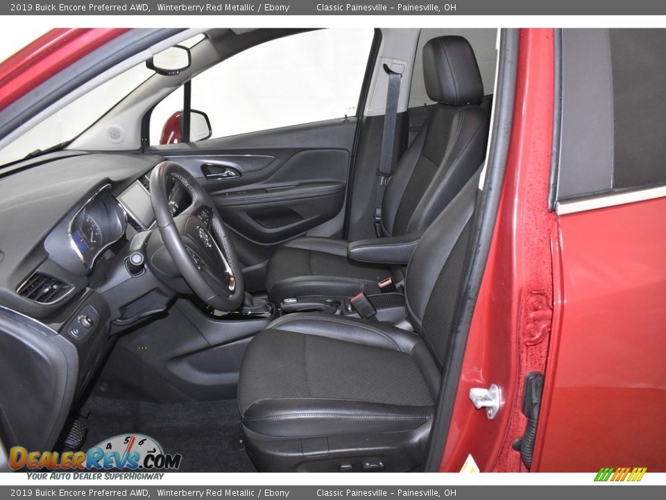 2019 Buick Encore Preferred AWD Winterberry Red Metallic / Ebony Photo #6