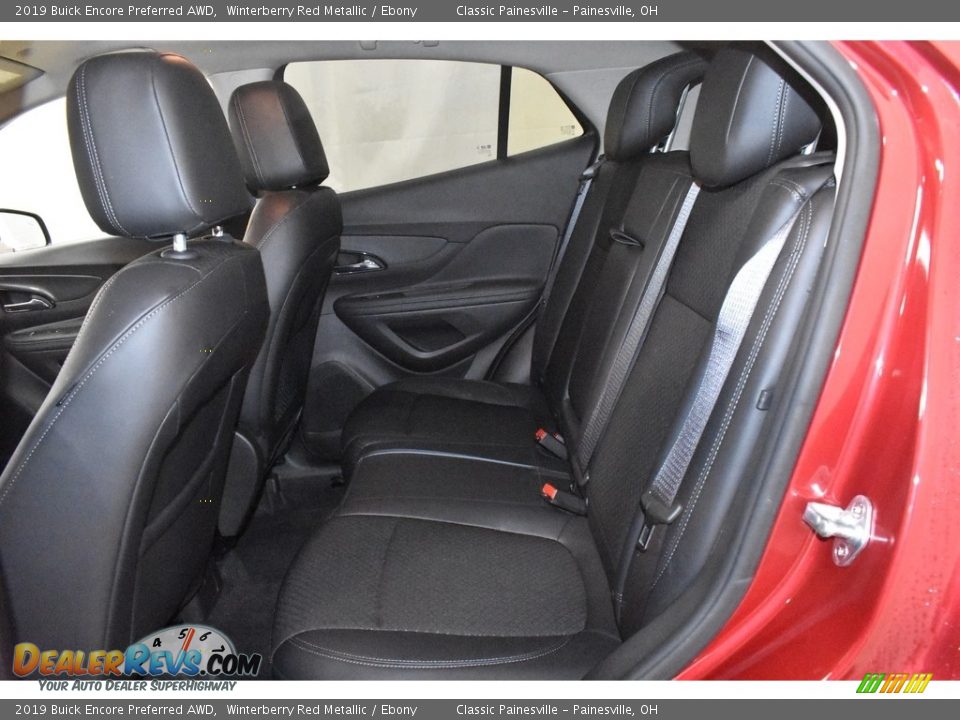 2019 Buick Encore Preferred AWD Winterberry Red Metallic / Ebony Photo #7