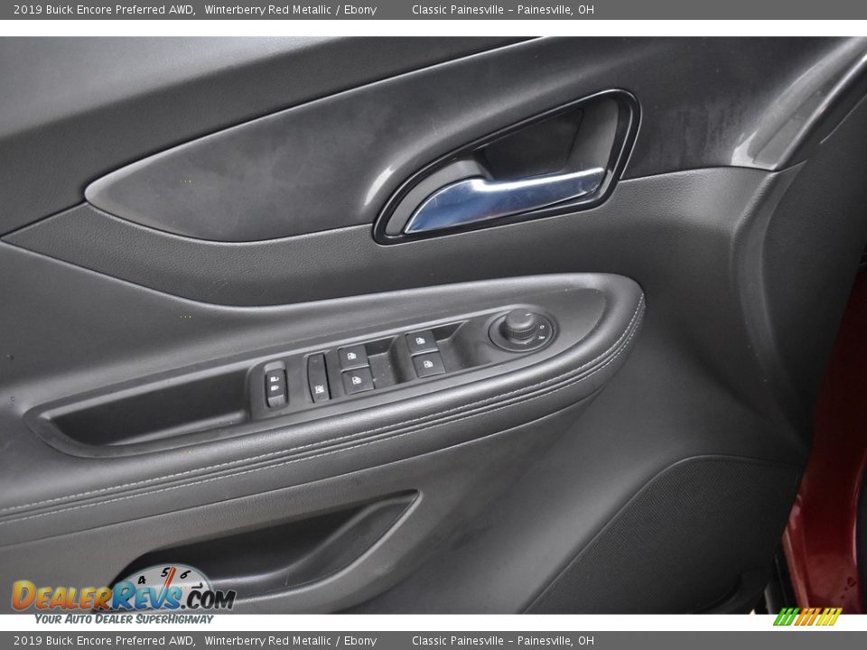 2019 Buick Encore Preferred AWD Winterberry Red Metallic / Ebony Photo #8