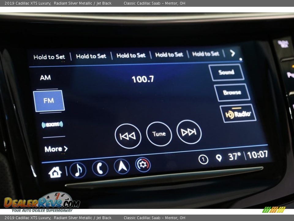 2019 Cadillac XTS Luxury Radiant Silver Metallic / Jet Black Photo #11