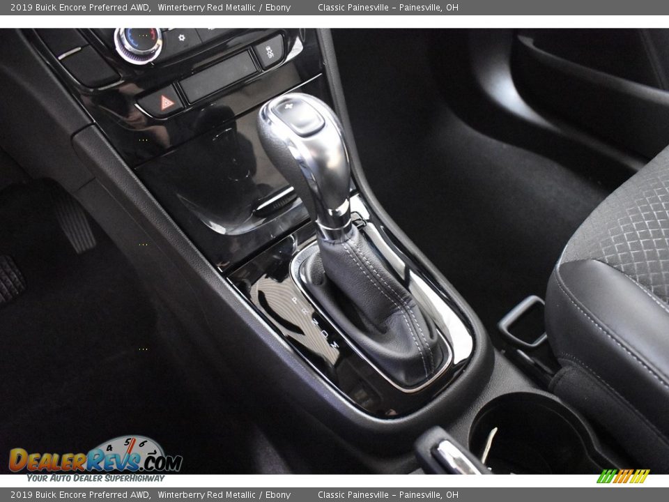 2019 Buick Encore Preferred AWD Winterberry Red Metallic / Ebony Photo #9