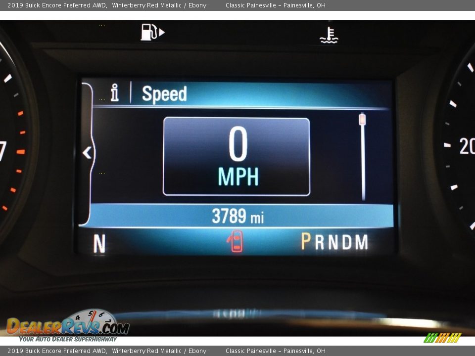 2019 Buick Encore Preferred AWD Winterberry Red Metallic / Ebony Photo #12